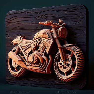 3D модель Honda CMX1100 Rebel (STL)